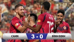 Kết quả CAHN 3-0 Bình Định: CAHN tìm lại được niềm vui